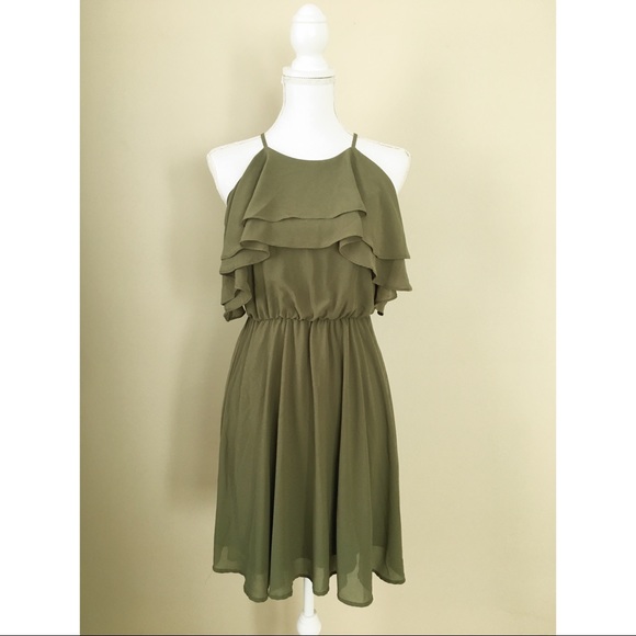 miami Dresses & Skirts - Beautiful olive green dress